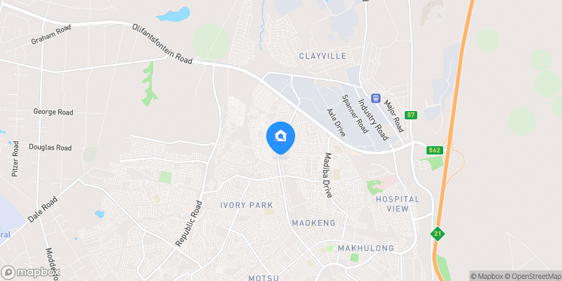 Map showing property location